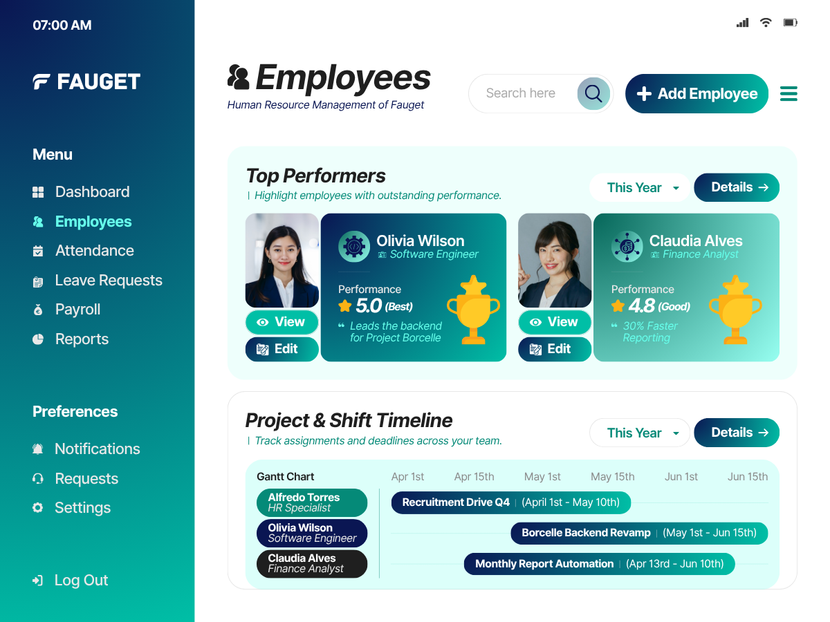 RageAI platform dashboard